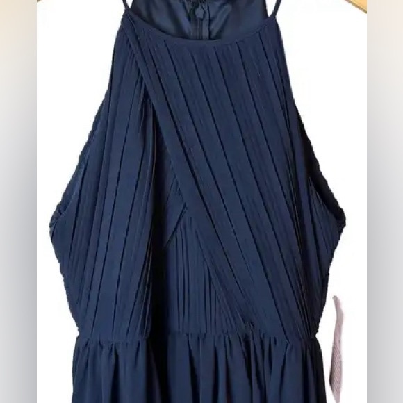 Anthropologie BHLDN Madrie Navy Blue Dress size 8 - Picture 6 of 6